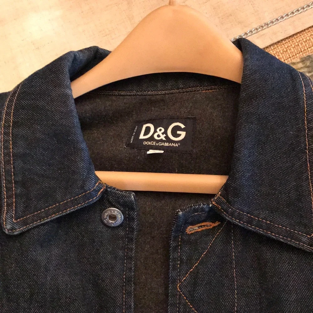Men’s Vintage D&G denim jacket - Picture 4 of 8
